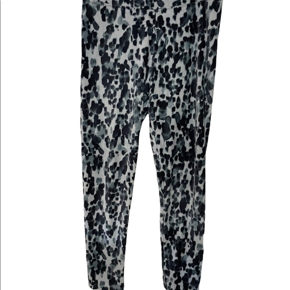 Cuddl duds double plush velor camouflage pull on pants size large black … - Picture 2 of 10